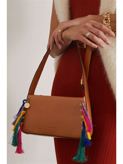 SEE BY CHLOÉ Tilda tasseled leather shoulder bag